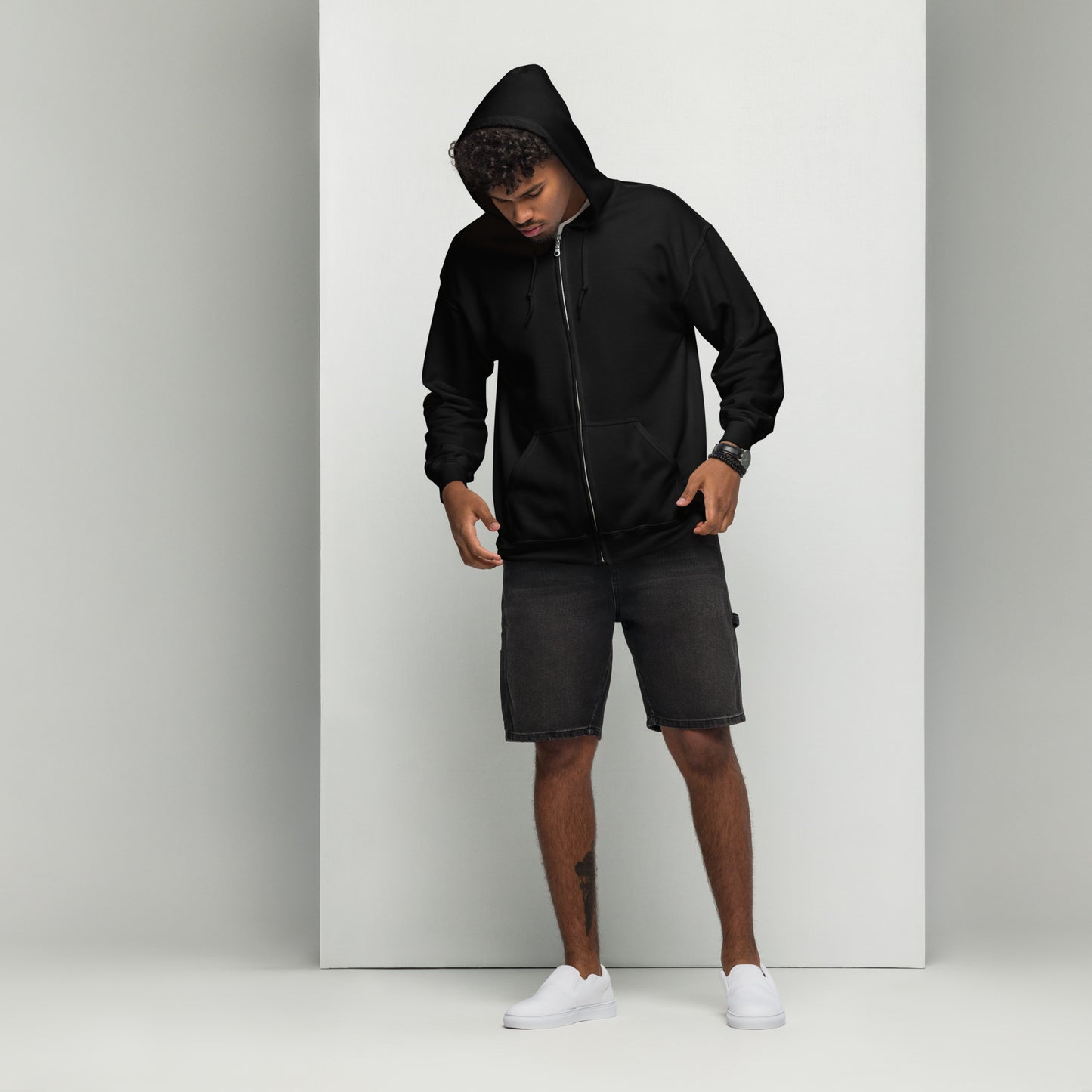 The ONE - Light weigh unisex zip hoodie