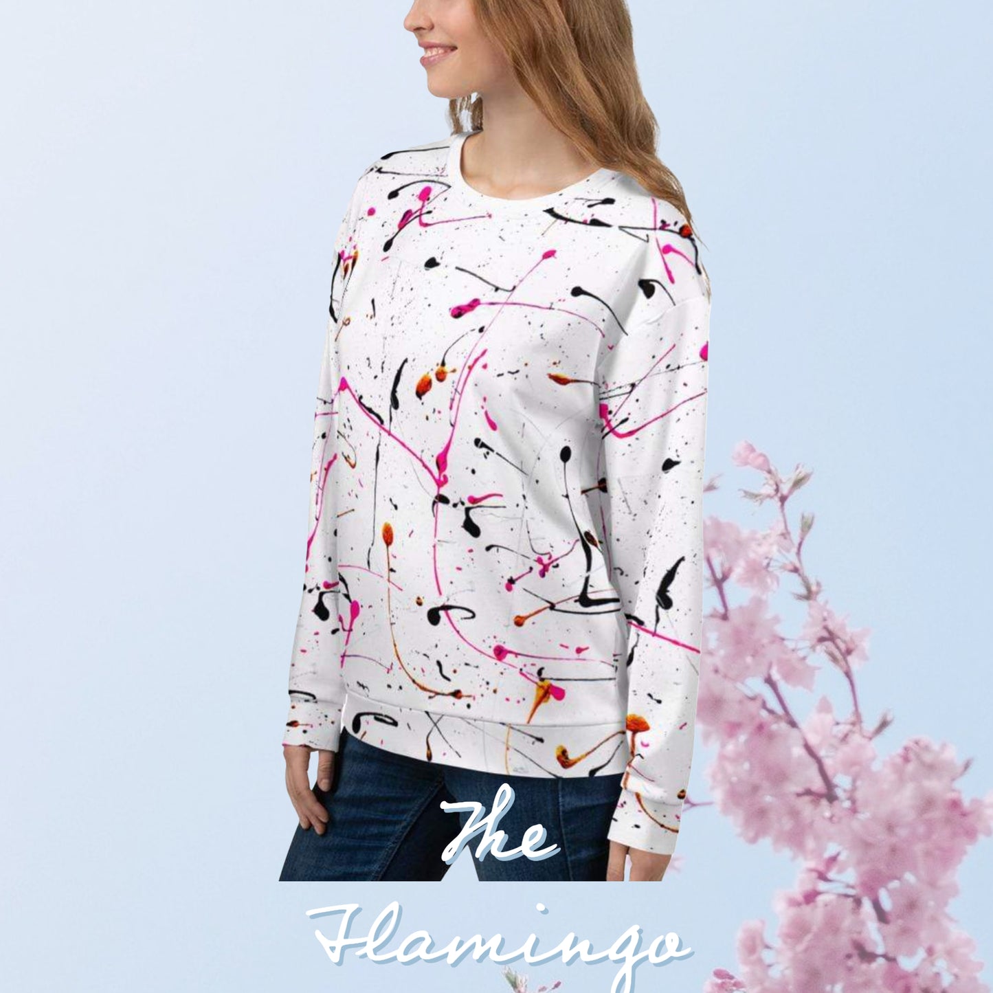 Flamingo unisex sweatshirt