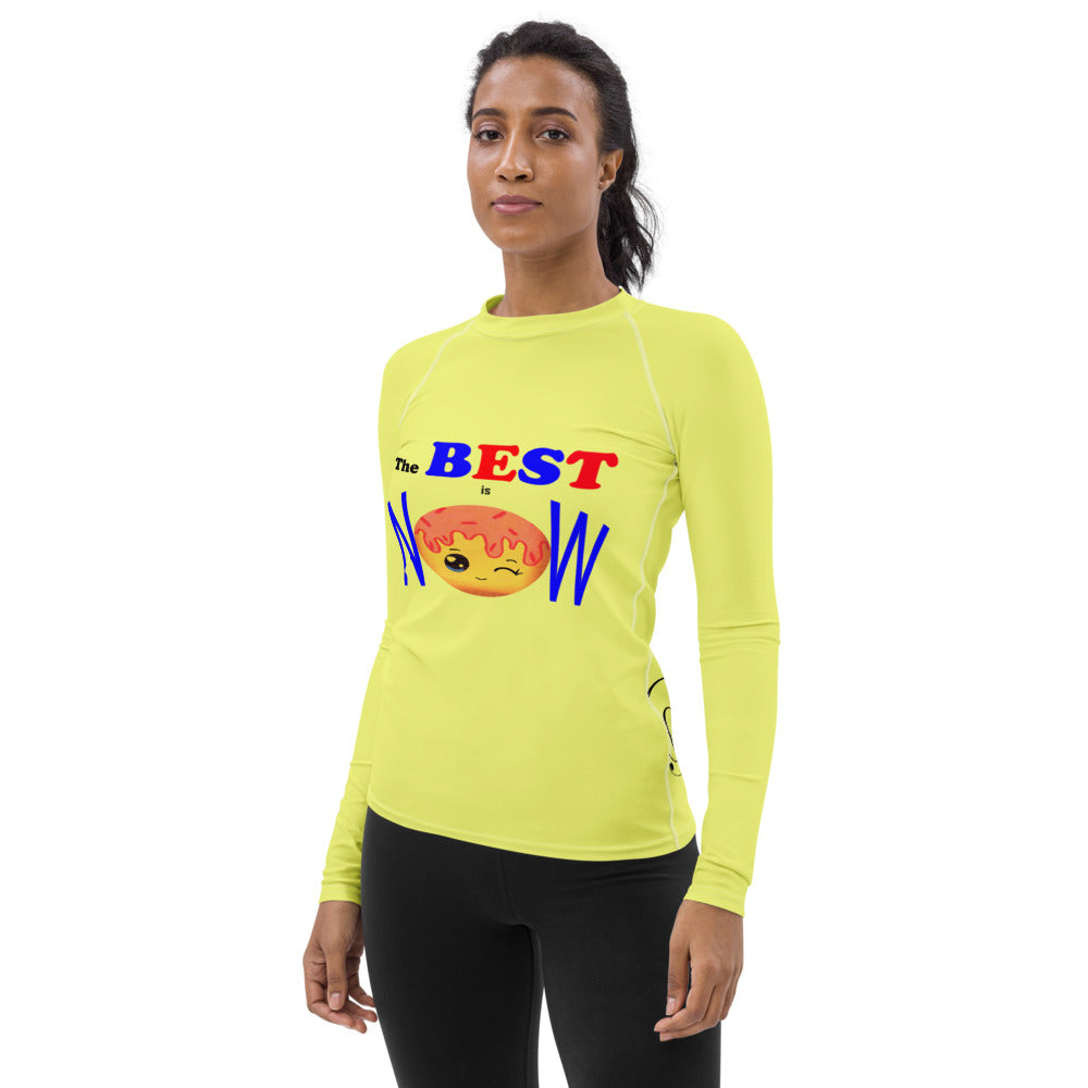 YES it's Now women smooth rash guard