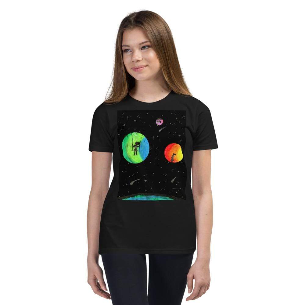 Kids Shirt Girl On The Moon
