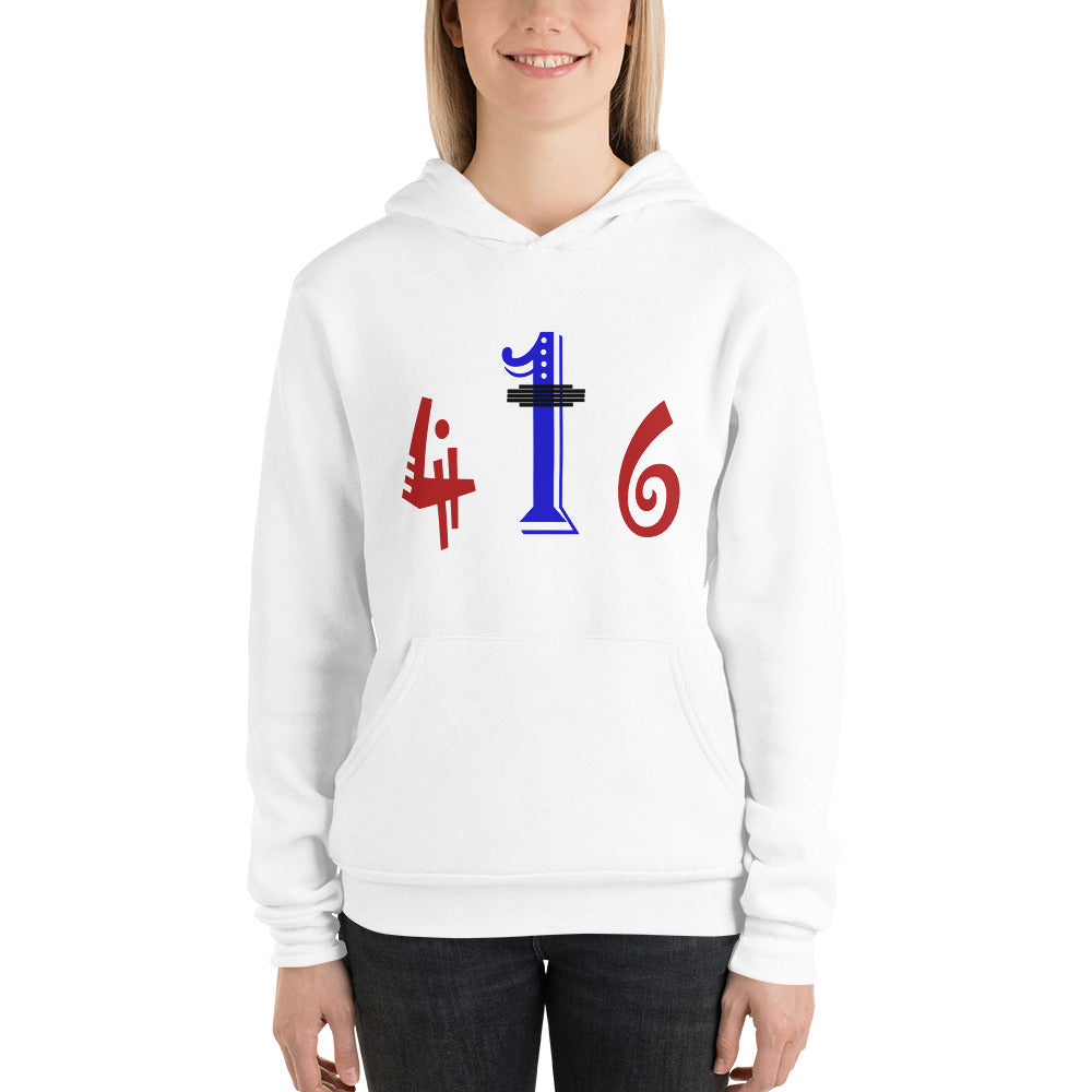Four One SIX - soft light and comfy unisex hoodie