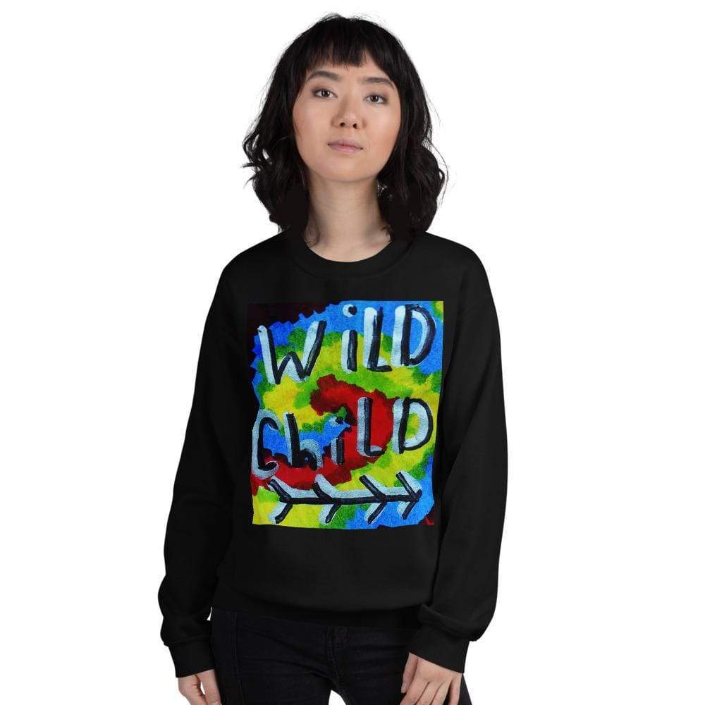Women Sweatshirt The Wild Child Sweatshirt