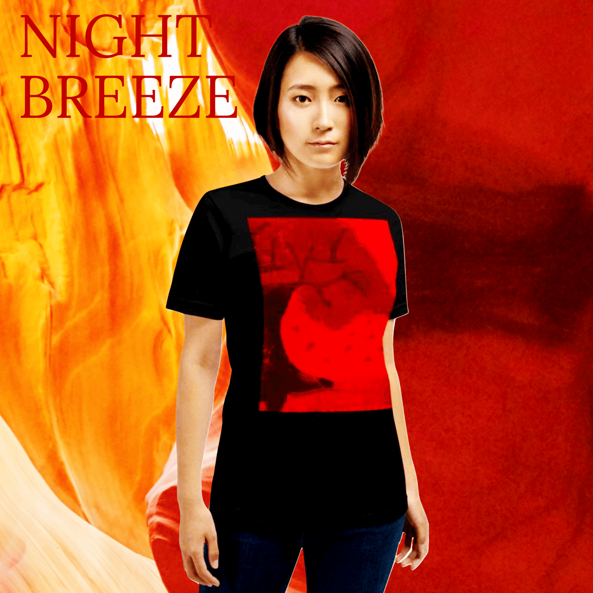 Women T-shirt Night Breeze